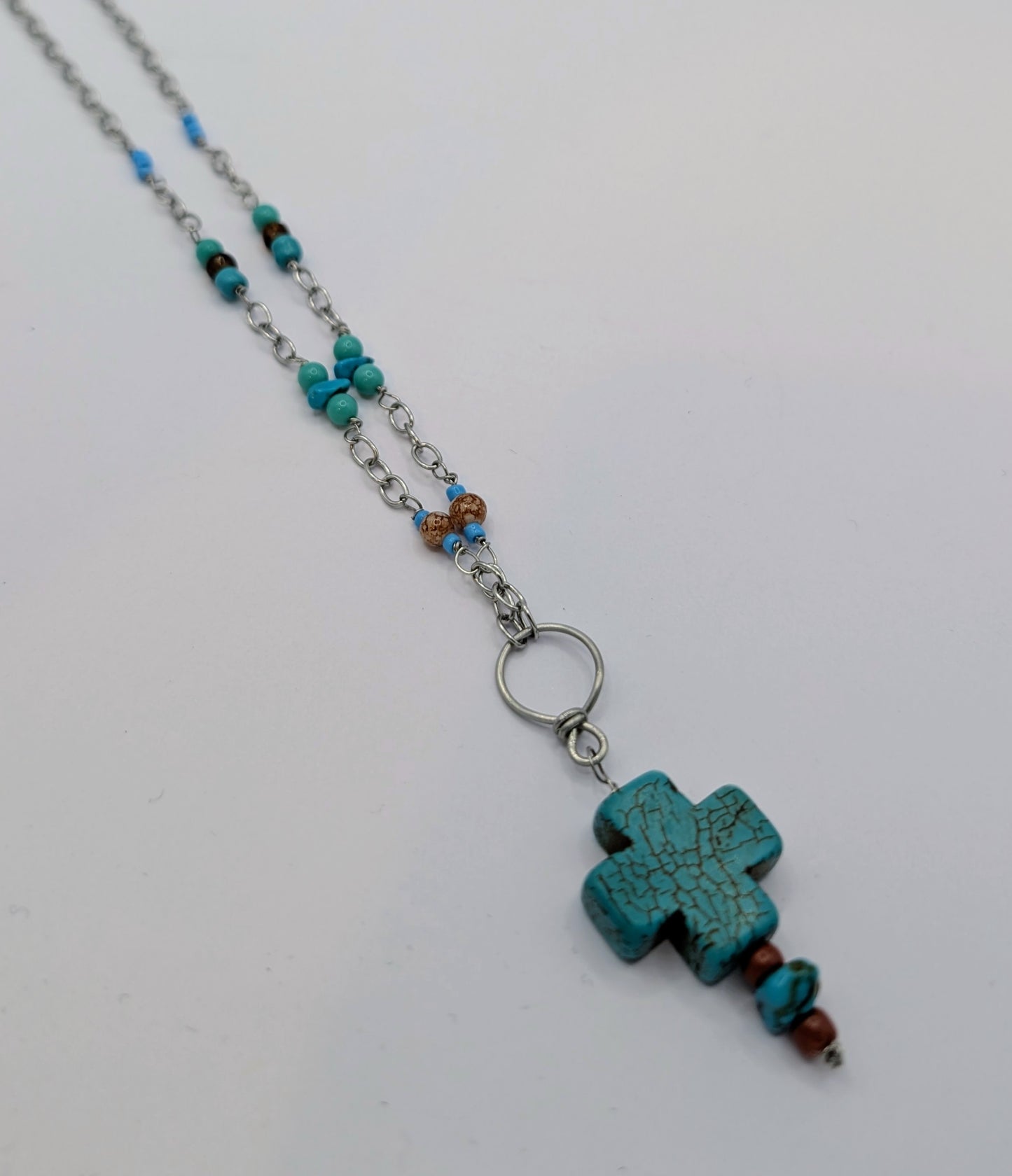*B4G Howlite Necklace