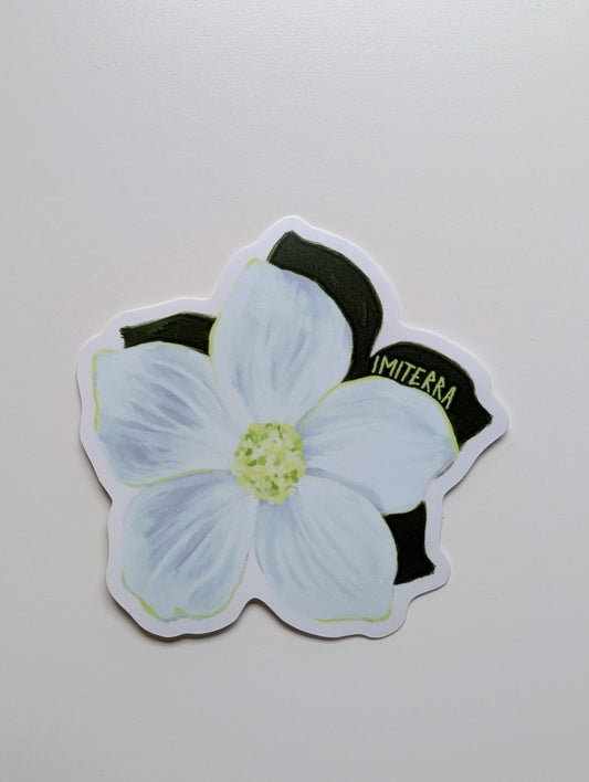 Dogwood Flower Sticker