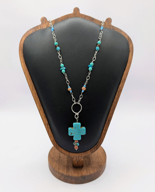 *B4G Howlite Necklace
