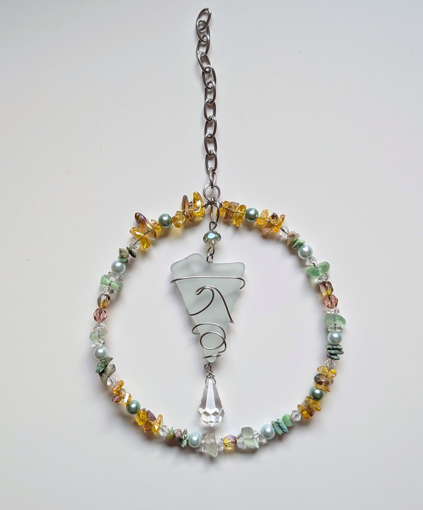 Sunny Seaglass Suncatcher