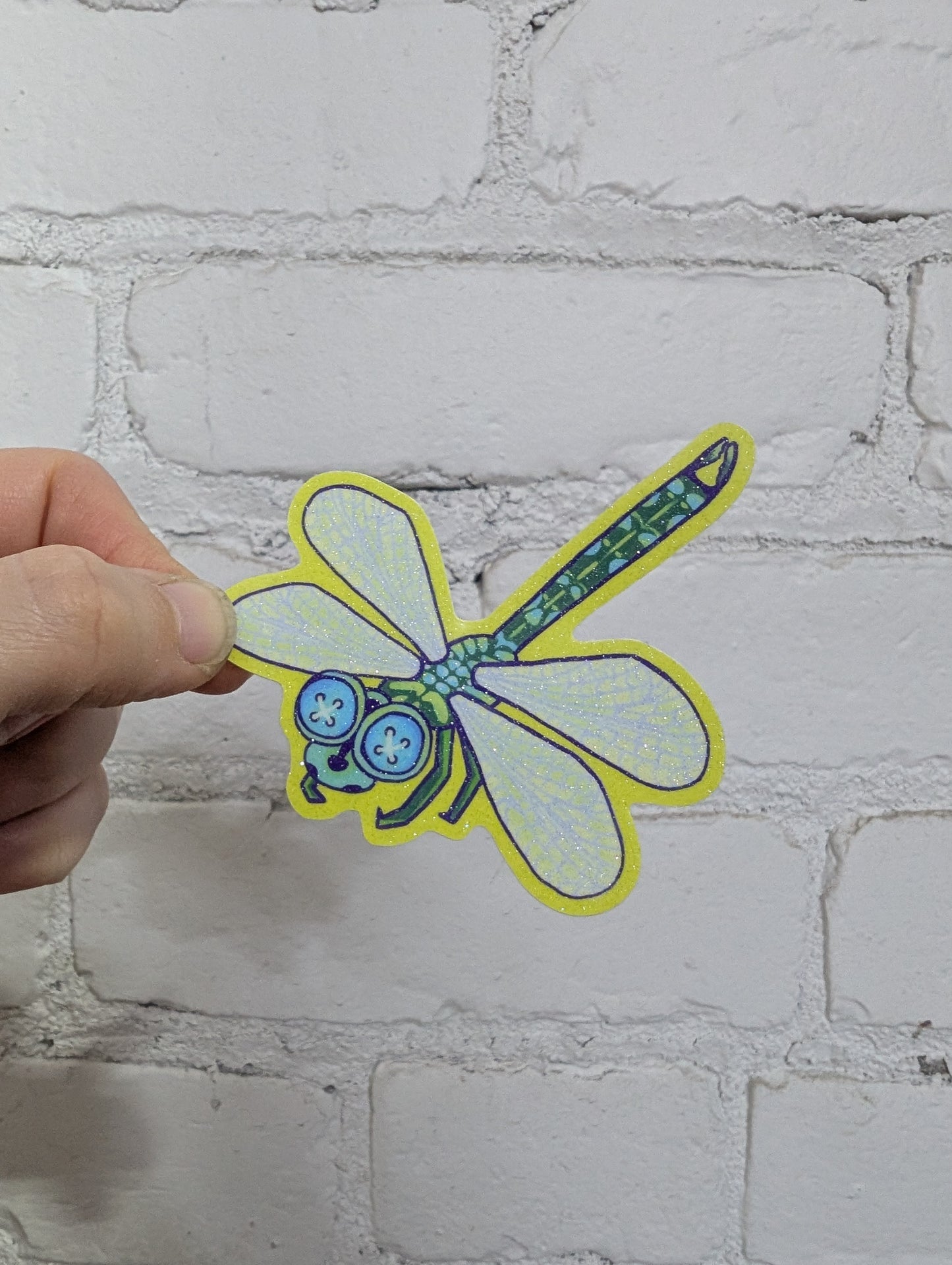 Button Darner Sticker