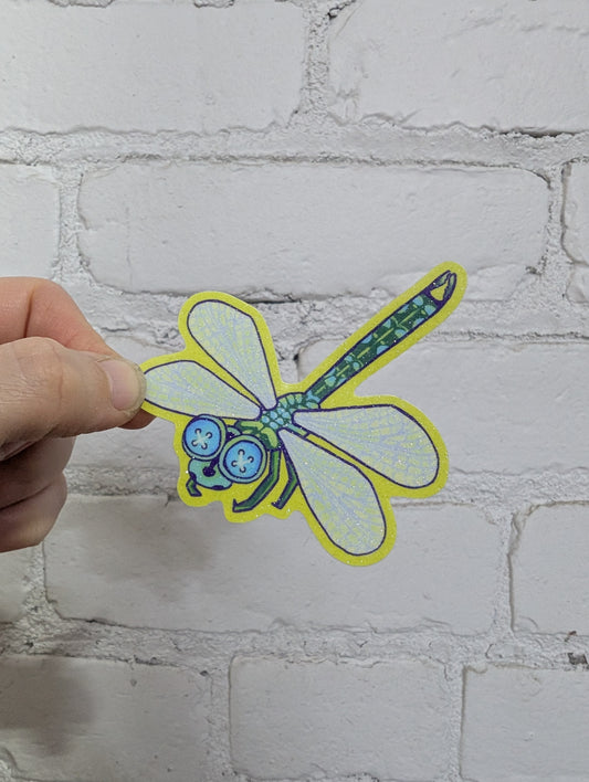 Button Darner Sticker
